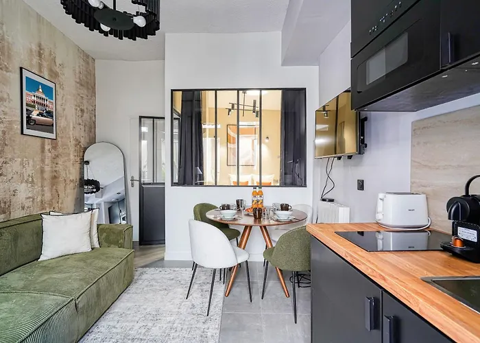 Apartmán Charming Parisian Loft For 2 To 4 People Paříž